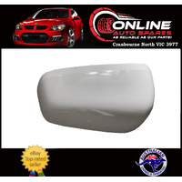 Door Mirror Cover RIGHT fit Mitsubishi Lancer CJ 10/07-3/14 White rear view