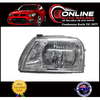 Headlight LEFT fit Mitsubishi Triton MK 6/01-6/06 GLS - ADR head light lamp