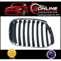 Grille RIGHT Black With Chrome Surround fit BMW X5 E53 Wagon 11/00-10/03 grill