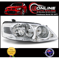 Headlight RIGHT Chrome fit Ford BF S2 10/06-4/2008 rh head light lamp