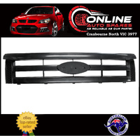 Grille BLACK fit Ford Ranger PX 08/11 - 05/15 plastic grill trim