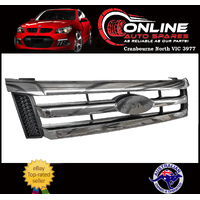 Grille CHROME fit Ford Ranger PX 08/11 - 05/15 plastic grill trim