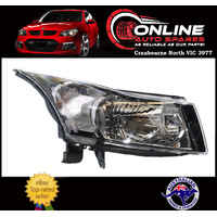 Headlight RIGHT fit Holden Cruze JG 09-11 head light driving lamp