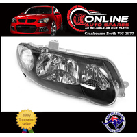 Headlight RIGHT fit Holden Commodore VX VU SS Black Tear Drop QUALITY head light