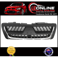 Grille NEW fit Mitsubishi Pajero NP 02-06 Black W/Chrome Mould grill trim plastic