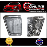 RIGHT Front Corner Light Parker /Indicator CHROME Trim fit Toyota Hilux 91-97