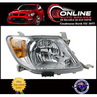 Headlight RIGHT For Toyota Hilux 05-08 SR SR5 Workmate GGN KUN TGN Amber Indicator