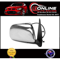 Chrome Electric Door Mirror RIGHT fit Toyota Hilux 2005-2011 SR/SR5/Workmate