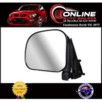 Black Door Mirror LEFT Manual fit Toyota Hiace Van 1989-2005 RZH/LH Series