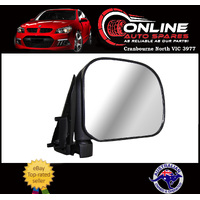 Black Door Mirror RIGHT Manual fit Toyota Hiace Van 1989-2005 RZH/LH Series