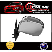 CHROME Door Mirror LEFT Manual fit Toyota Hiace Van 1989-2005 RZH/LH Series