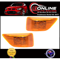Front Guard indicator PAIR fit Ford Ranger PX1 11-15 flasher light turn lamp