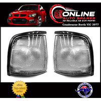 Front White Corner Indicator Light PAIR fit Holden Rodeo TF G3/G6 S 91-97 lamp