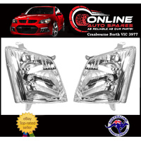 Headlight PAIR fit ISUZU D-MAX SX EX 2008 - 2012 Left + Right dmax head light