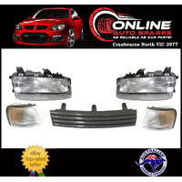 Holden Commodore VN Headlight + Grille + indicator Kit head light lamp grill