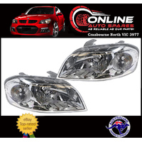 Headlight PAIR fit Holden Barina TK Sedan 2006-2011 head light lamp lh rh