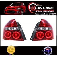 Taillight PAIR fit Holden Barina TK Sedan 6/08-11/11 tail light lamp lh rh