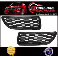 Holden HSV VE E2 E3 Front Upper Grille PAIR NEW Clubsport GTS R8 Maloo insert