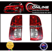 Taillight PAIR fit Toyota Hilux GGN/KUN/TGN fit Toyota Hilux 7/11-4/15 2WD/4WD