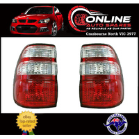 Taillight PAIR fit Toyota Landcruiser 100 Series 8/02-5/05 tail light lamp